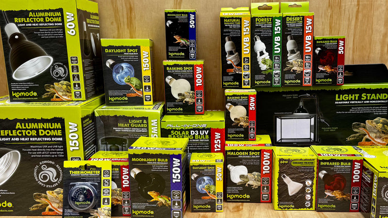 Reptile Heating, UVB, Light, Climate Monitoring & Tools