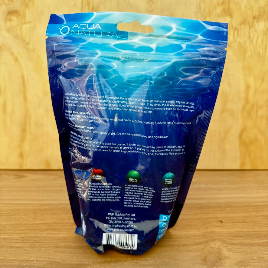 Tourmaline Mineral Balls 800g Aquarium Water Enhancement - Tank Terrarium Australia Filter Media