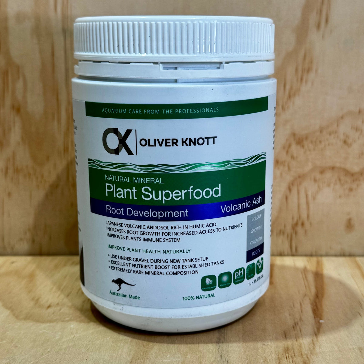 Plant Superfood Volcanic Ash Oliver Knott - Tank Terrarium Australia Powder Fertilizers