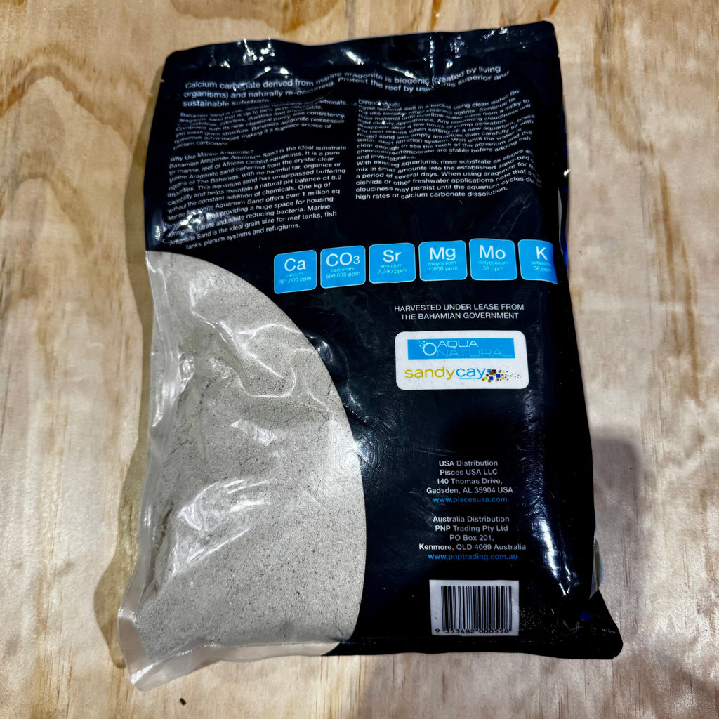 Aqua Natural - African Cichlid Aragonite Sand - Tank Terrarium Australia Sand