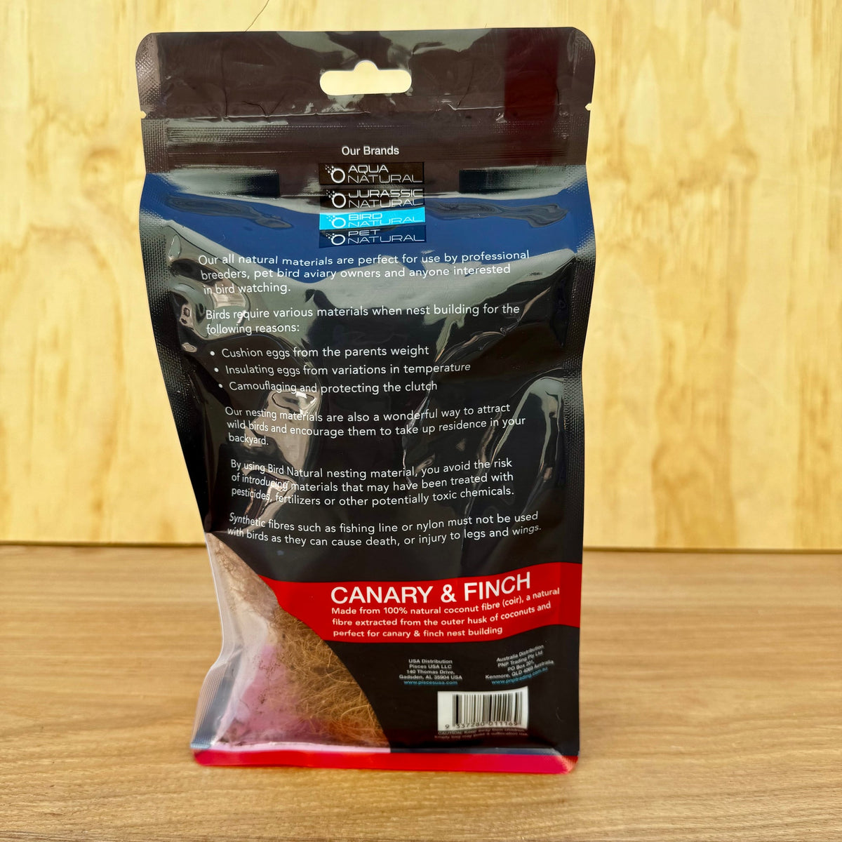 Canary & Finch Bird Nesting Material 50g - Tank Terrarium Australia