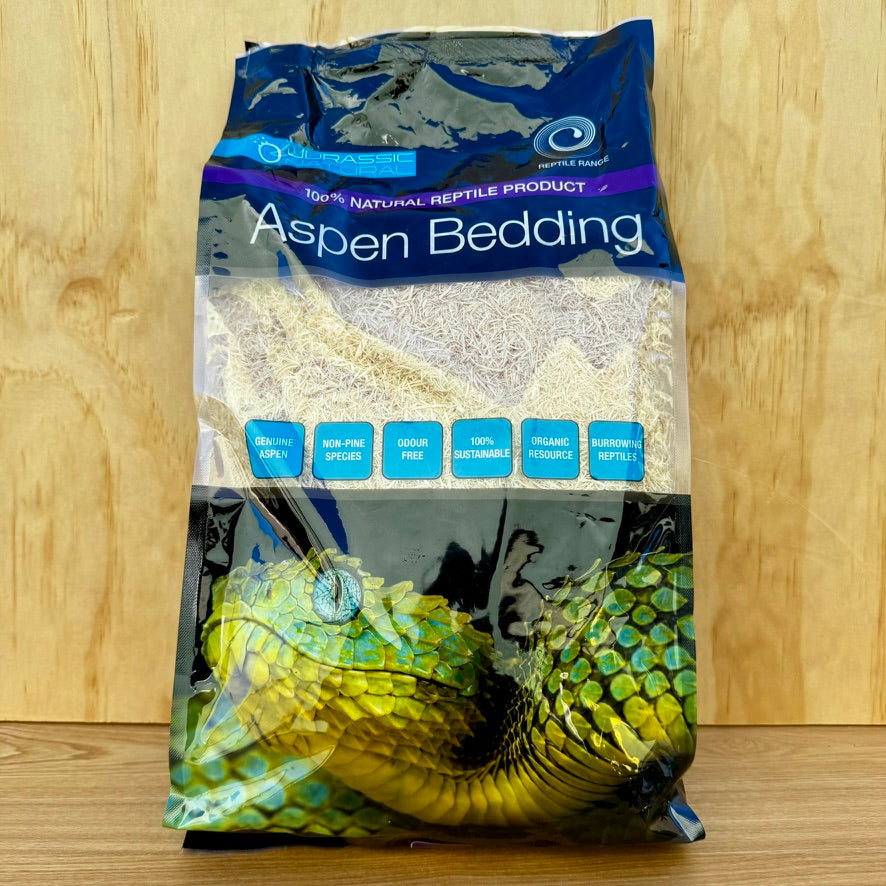 Aspen Bedding Substrate 10 litre bag - Jurassic Natural - Tank Terrarium Australia Jurassic Natural