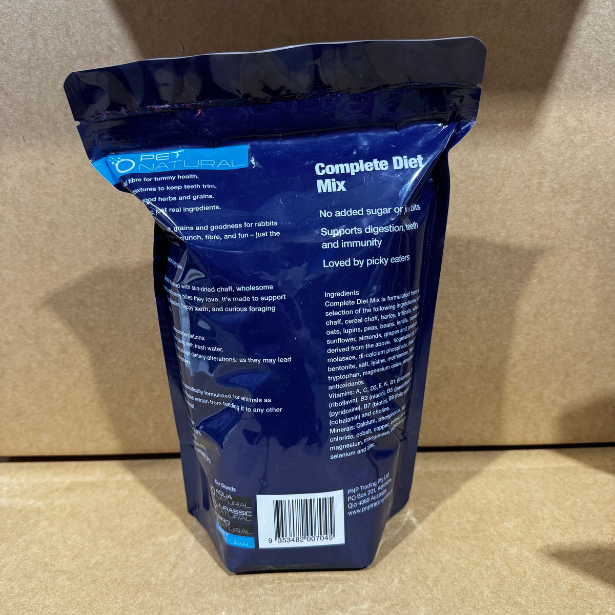 Complete Diet Mix for Guinea Pigs and Rabbits 1kg Bag Food for Small Animals - Tank Terrarium Australia Small Animal Food