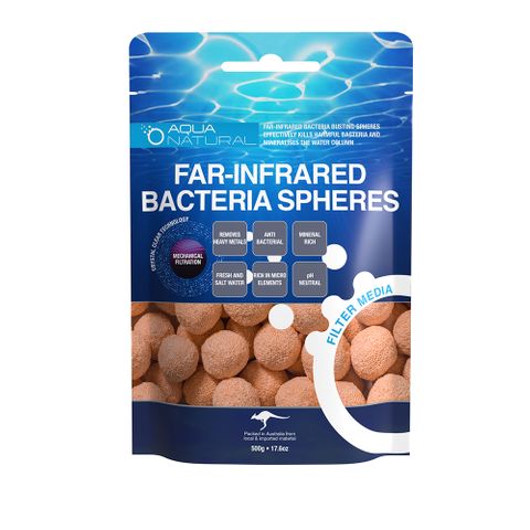 Far-Infrared Bacteria Spheres 500g Aquarium Filter Media - Tank Terrarium Australia Filter Media