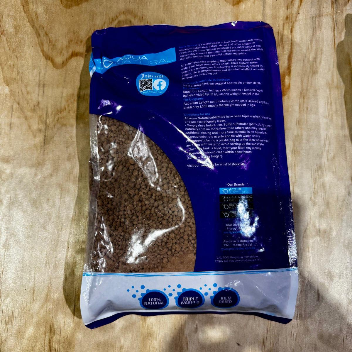 Aqua Natural Aquarium Substrate - Volcanic Laterite - Tank Terrarium Australia Gravel
