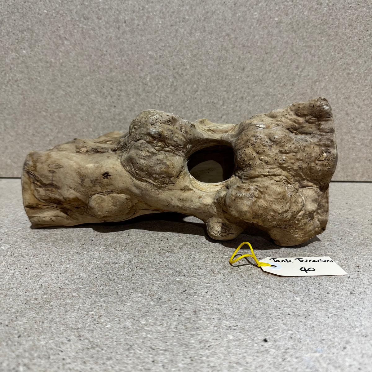 Wood 40 - Coffeewood Reptile Hide - Large - One Only