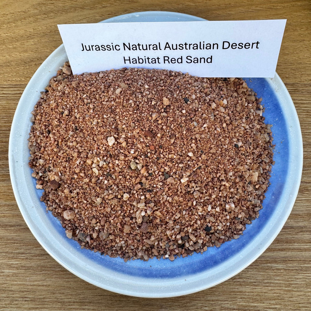 Australian Desert Habitat Red Sand - Jurassic Natural - Tank Terrarium Australia Sand