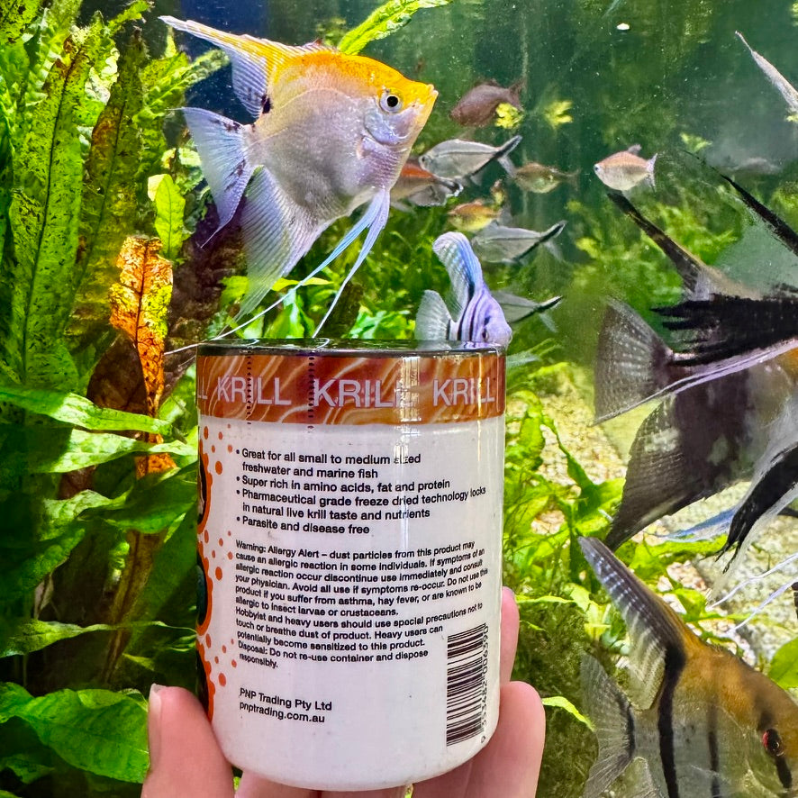 Freeze-Dried Krill - Aqua Natural Fish Food - Tank Terrarium Australia Fish & Shrimp Food