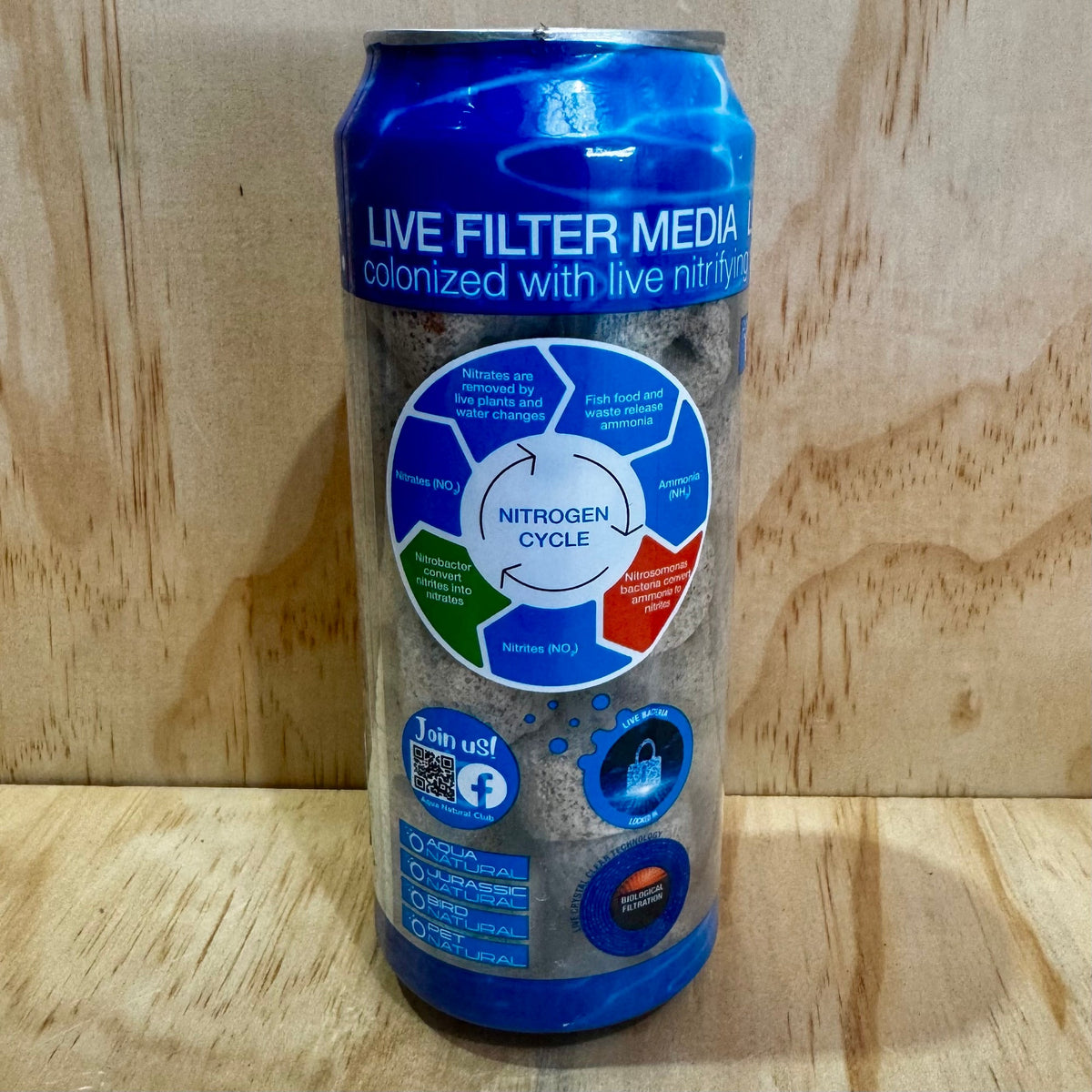 Live Ceramic Rings Aquarium Filter Media 500ml Can - Tank Terrarium Australia Filter Media