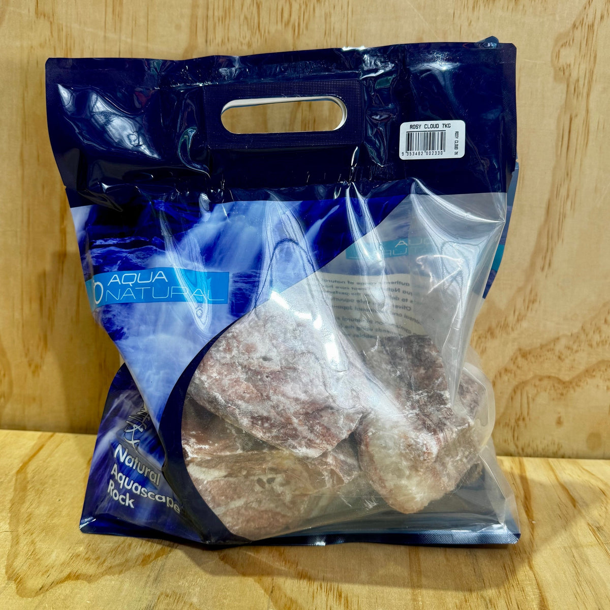 Natural Rock Rosy Cloud 7kg by AquaNatural - Tank Terrarium Australia Rocks