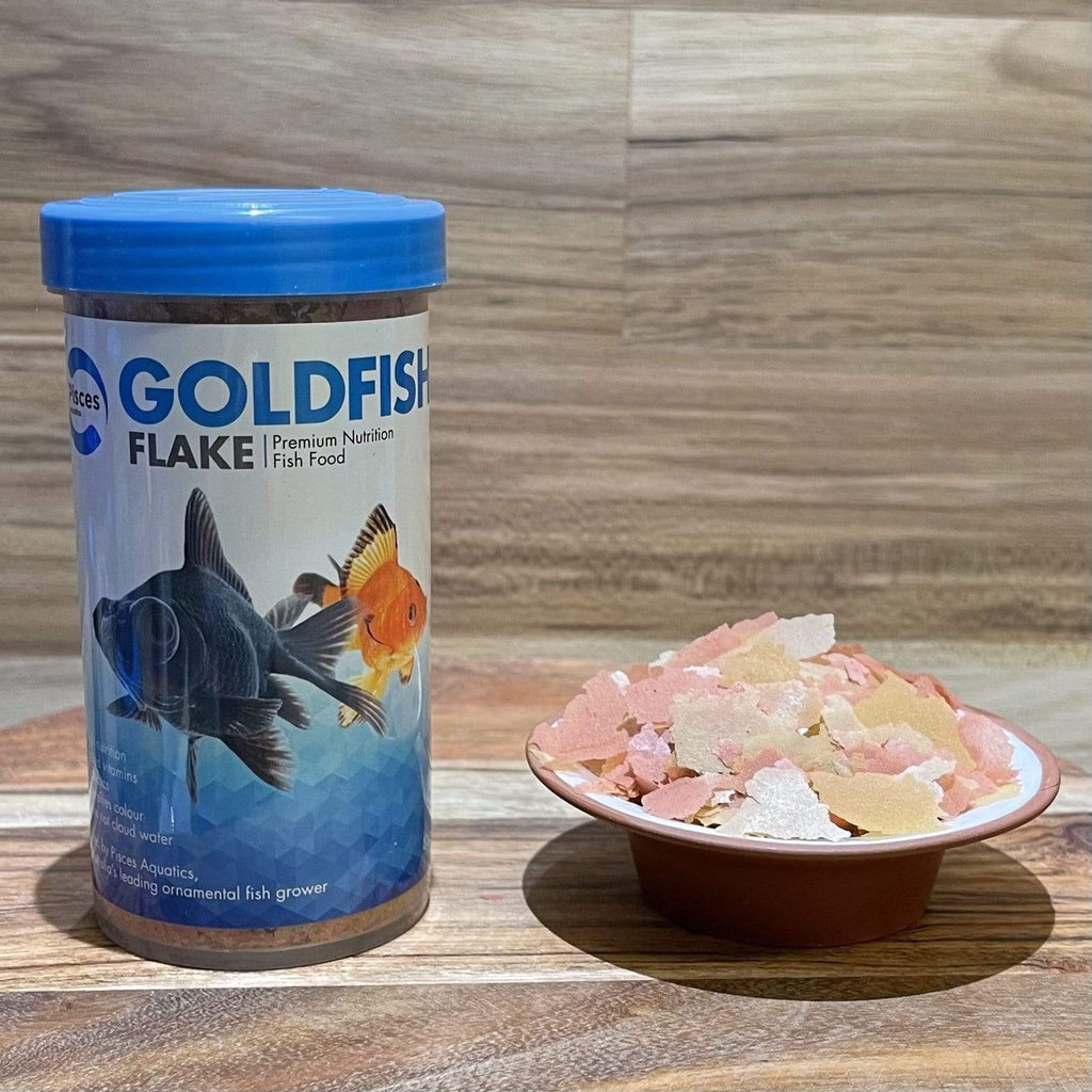 Goldfish Flake Food - Pisces Aquatics - Tank Terrarium Australia Fish Food