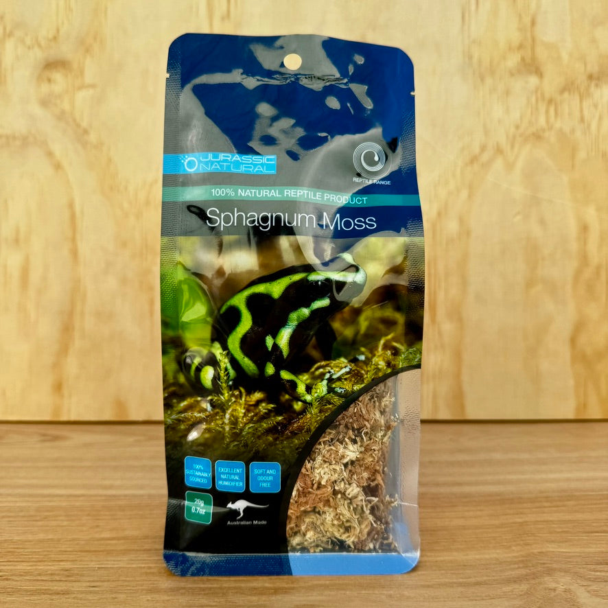 Sphagnum Moss 20g - Jurassic Natural - Tank Terrarium Australia Jurassic Natural