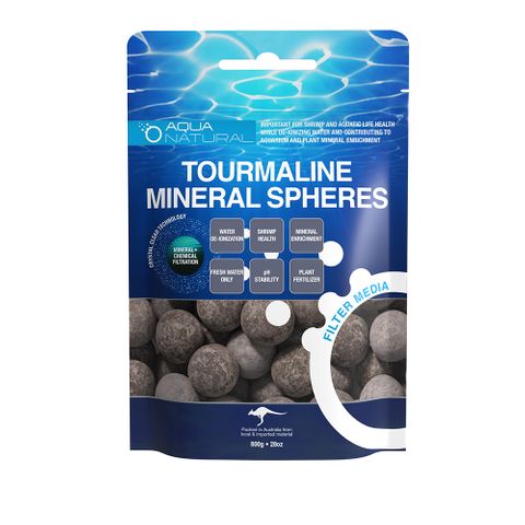 Tourmaline Mineral Balls 800g Aquarium Water Enhancement - Tank Terrarium Australia Filter Media
