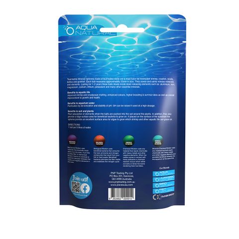 Tourmaline Mineral Balls 800g Aquarium Water Enhancement - Tank Terrarium Australia Filter Media
