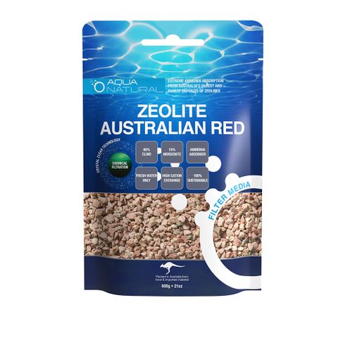 Zeolite Australian Red 600g Aquarium Filter Media - Tank Terrarium Australia Filter Media