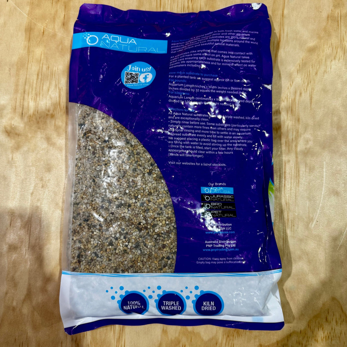 Aqua Natural Aquarium Gravel - Gold Pearl - Tank Terrarium Australia Gravel
