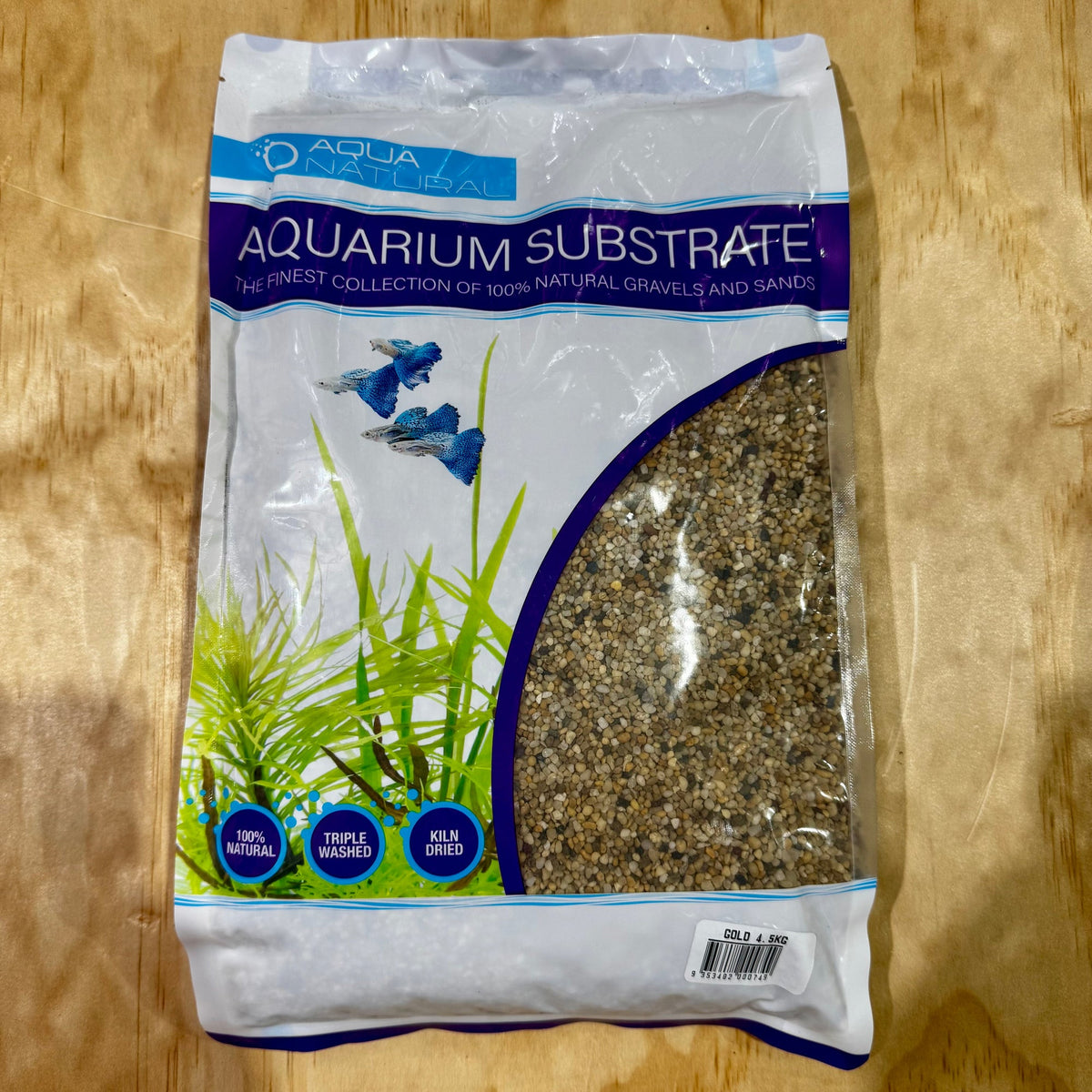 Aqua Natural Aquarium Gravel - Gold Pearl - Tank Terrarium Australia Gravel