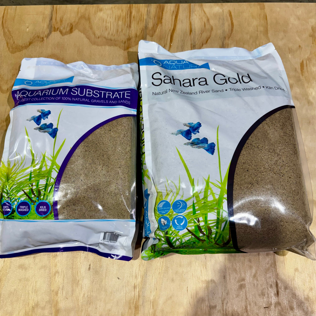 Aqua Natural Aquarium Sand - Sahara Gold - Tank Terrarium Australia Gravel