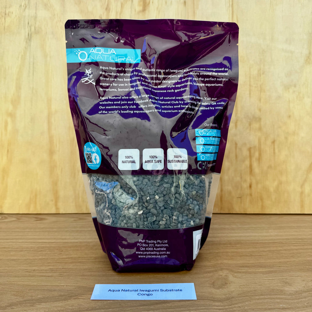 Aqua Natural Iwagumi Substrate - Congo - Tank Terrarium Australia Iwagumi