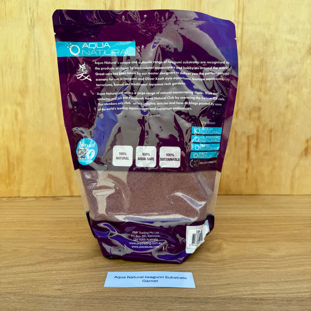 Aqua Natural Iwagumi Substrate - Garnet - Tank Terrarium Australia Iwagumi