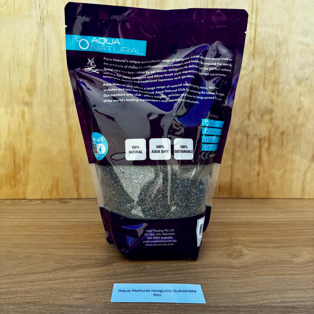 Aqua Natural Iwagumi Substrate - Rio - Tank Terrarium Australia Iwagumi