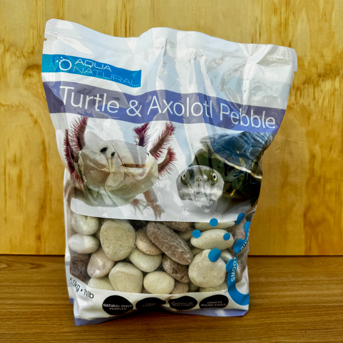 Aqua Natural Turtle and Axolotl Aquarium Gravel 5kg bag - Tank Terrarium Australia Gravel