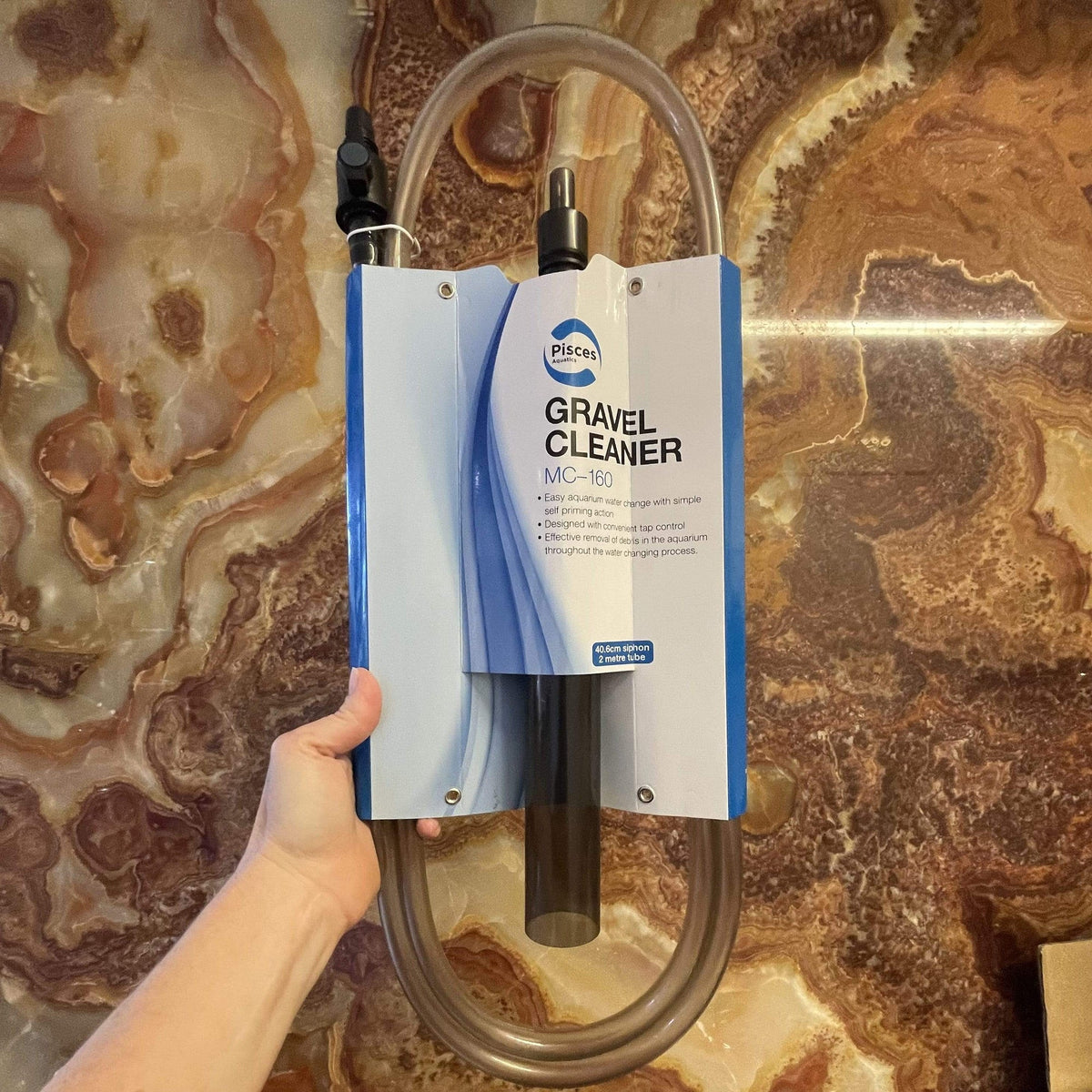 Aquarium Gravel Siphon Cleaner Large MC-160 - Pisces Aquatics - Tank Terrarium Australia Aquascape Tools
