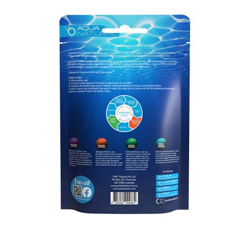 Quartz Filter Rings 500g Aquarium Filter Media - Tank Terrarium Australia Filter Media