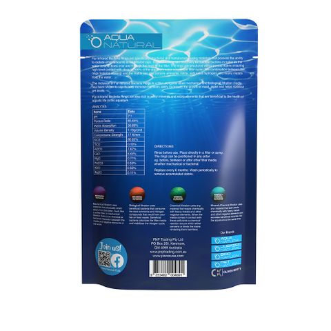 Far-Infrared Bacteria Rings 500g Aquarium Filter Media - Tank Terrarium Australia Filter Media