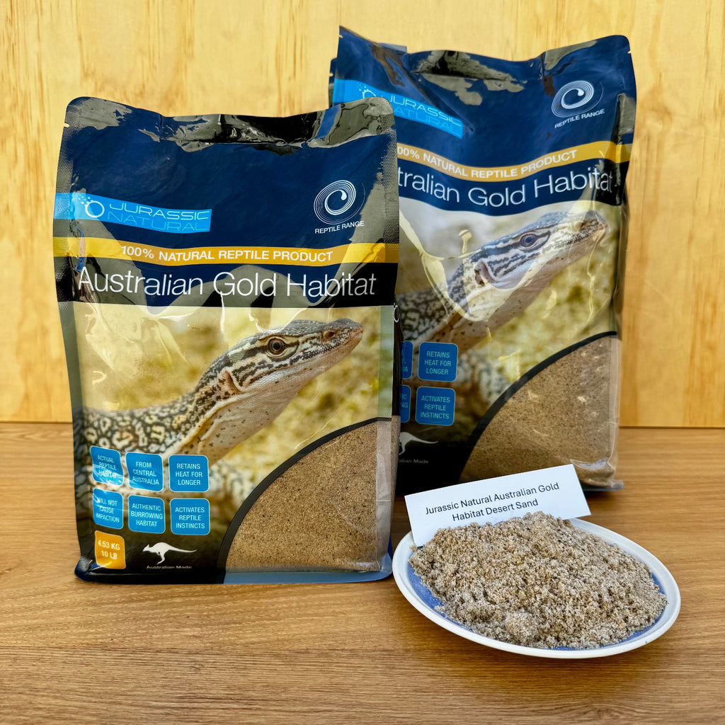 Australian Gold Habitat Desert Sand - Jurassic Natural - Tank Terrarium Australia Sand