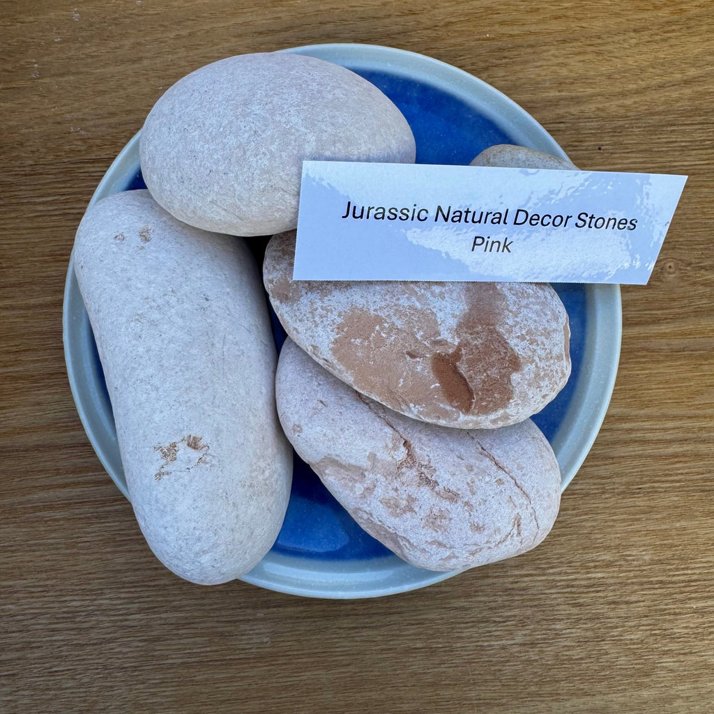 Natural Pink Stones 1kg - Jurassic Natural - Tank Terrarium Australia Natural Rock