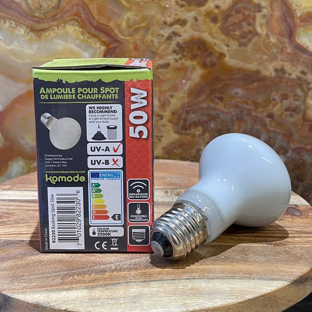 Basking Spot Bulb ES 50W - Komodo - Tank Terrarium Australia Bulb