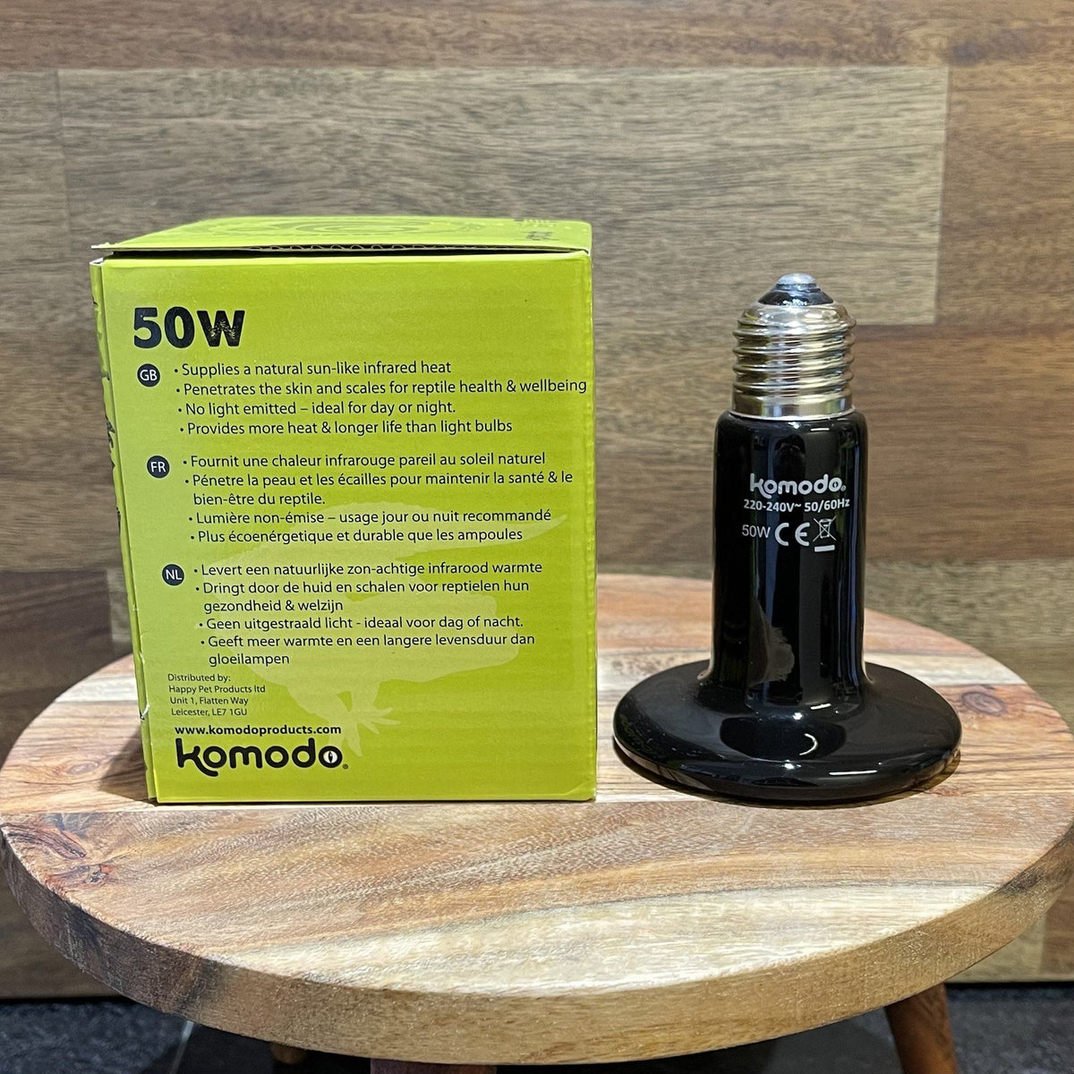 Ceramic Heat Emitter Black 50W - Komodo - Tank Terrarium Australia Bulb