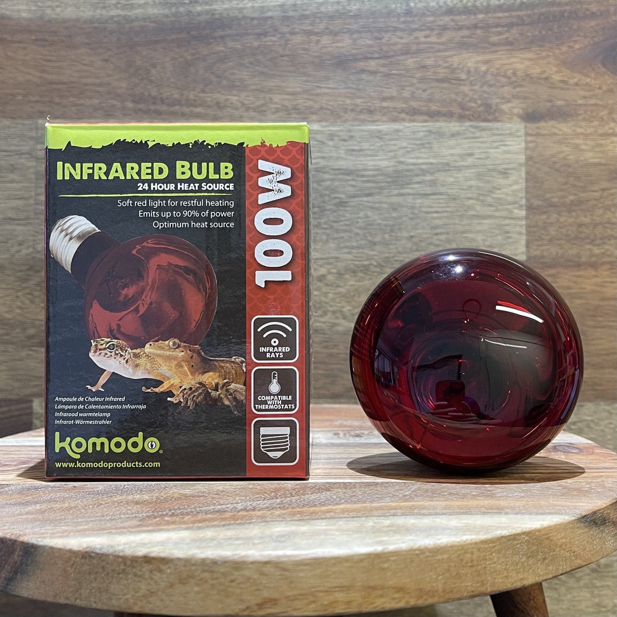 Infrared Spot Bulb ES 100W - Komodo - Tank Terrarium Australia Bulb