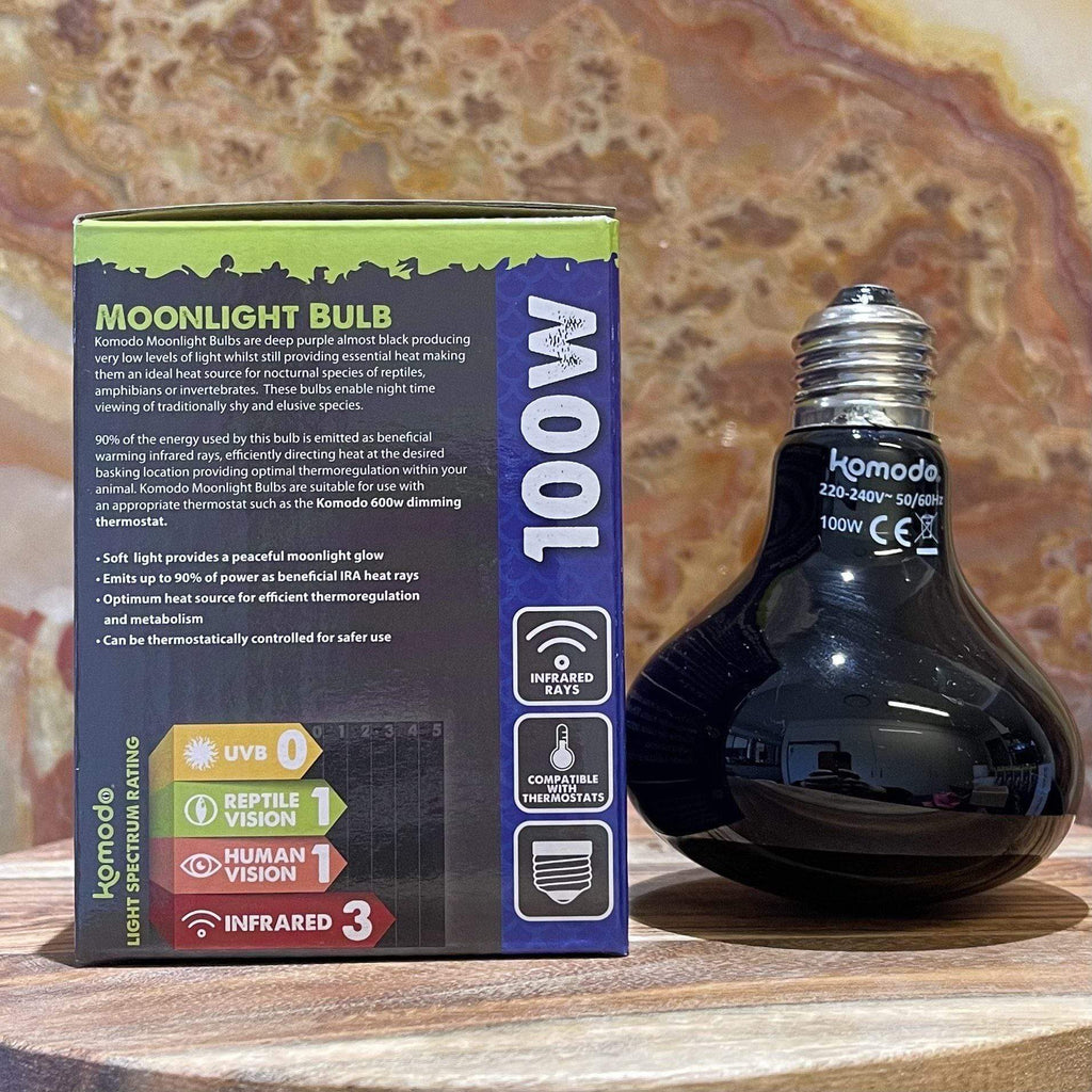 Moonlight Bulb ES 100W - Komodo - Tank Terrarium Australia Bulb