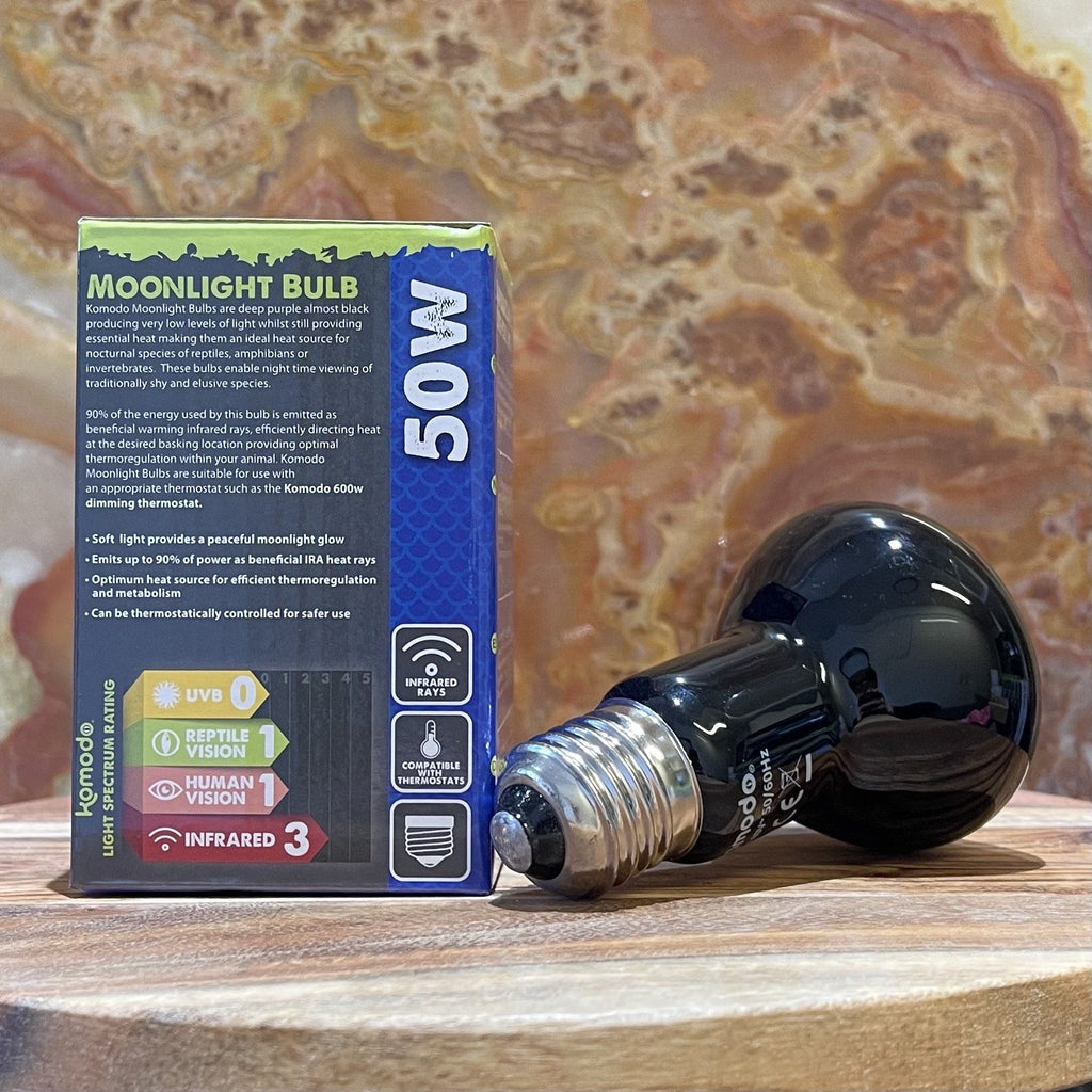Moonlight Bulb ES 50W - Komodo - Tank Terrarium Australia Bulb