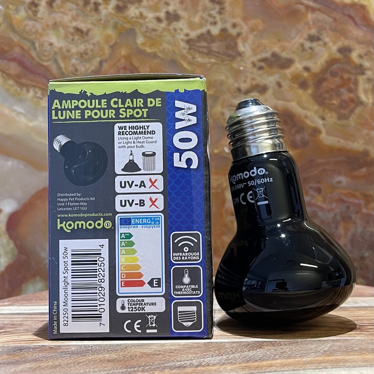 Moonlight Bulb ES 50W - Komodo - Tank Terrarium Australia Bulb