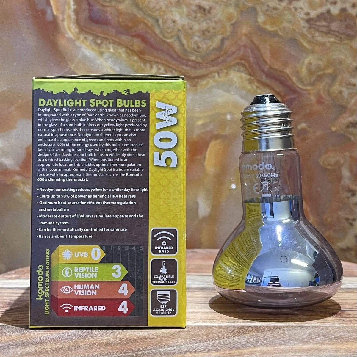 Neodymium Daylight Spot Bulb 50W - Komodo - Tank Terrarium Australia Bulb
