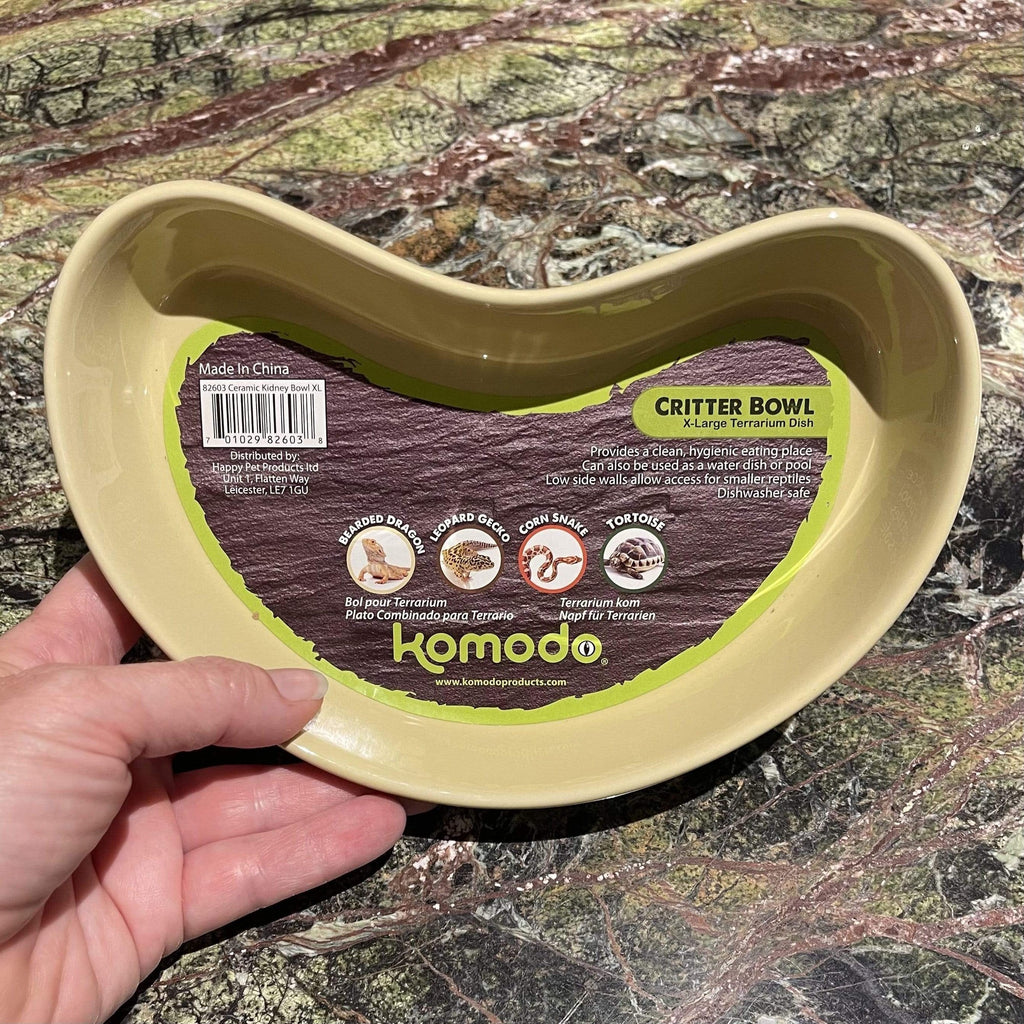 Komodo Reptile Critter Bowl - Extra-Large - Tank Terrarium Australia Food Bowl