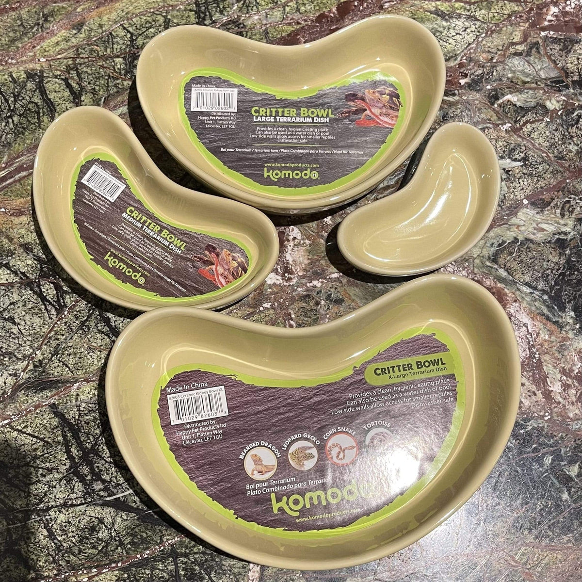 Komodo Reptile Critter Bowl - Medium - Tank Terrarium Australia Food Bowl
