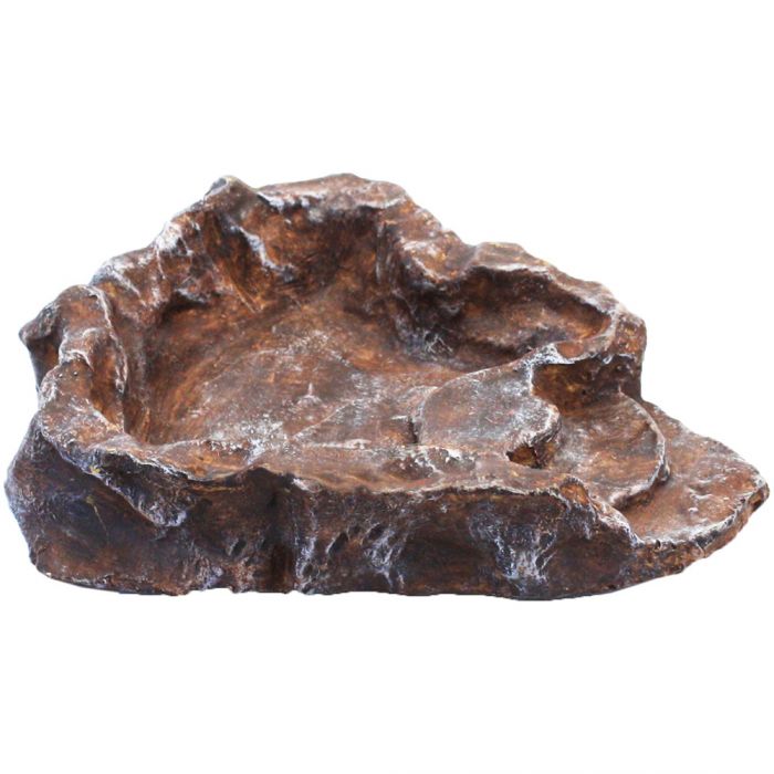 Komodo Terraced Dish Brown Small - Tank Terrarium Australia Food Bowl