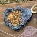 Komodo Terraced Dish Grey Small - Tank Terrarium Australia Food Bowl