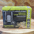 Ceramic ES Lamp Fixture & Bracket - Komodo - Tank Terrarium Australia Light & Heat