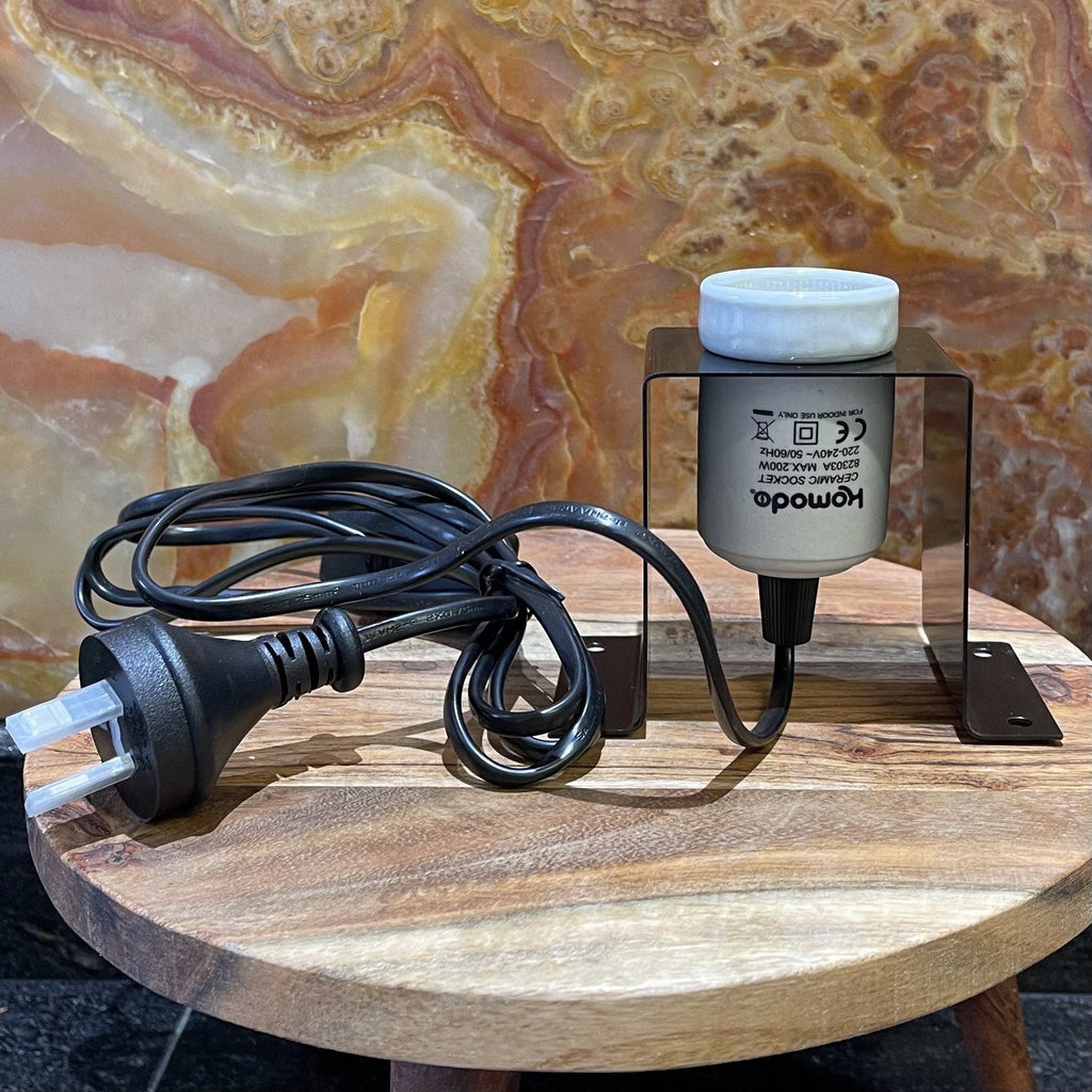 Ceramic ES Lamp Fixture & Bracket - Komodo - Tank Terrarium Australia Light & Heat