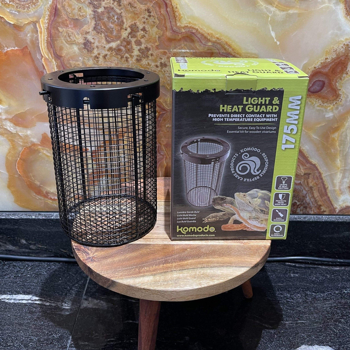 Light & Heat Guard 175mm - Komodo - Tank Terrarium Australia Light & Heat
