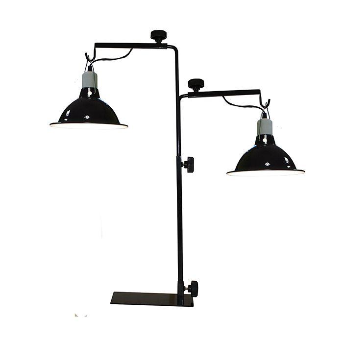 Double Light Stand - Komodo - Tank Terrarium Australia Light & Heat