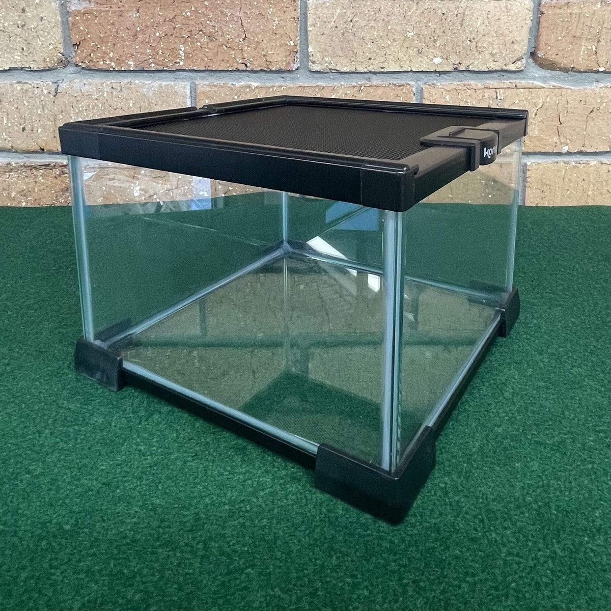Nano Glass Habitat 21 × 21 × 15cm - Komodo - Tank Terrarium Australia Nano Habitats