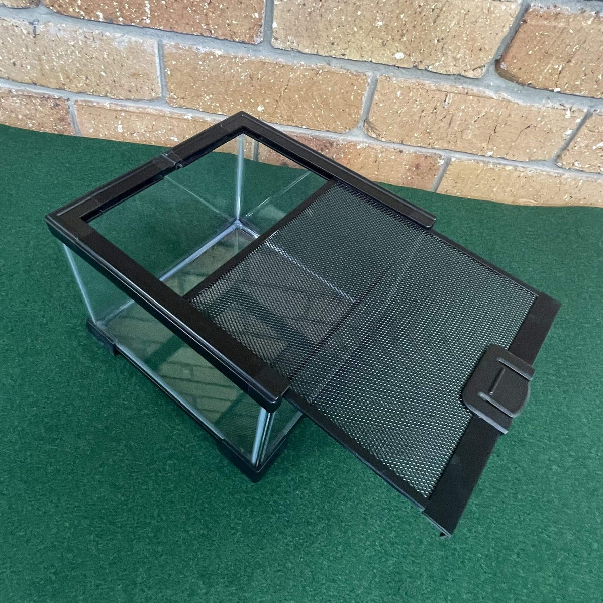 Nano Glass Habitat 21 × 21 × 15cm - Komodo - Tank Terrarium Australia Nano Habitats