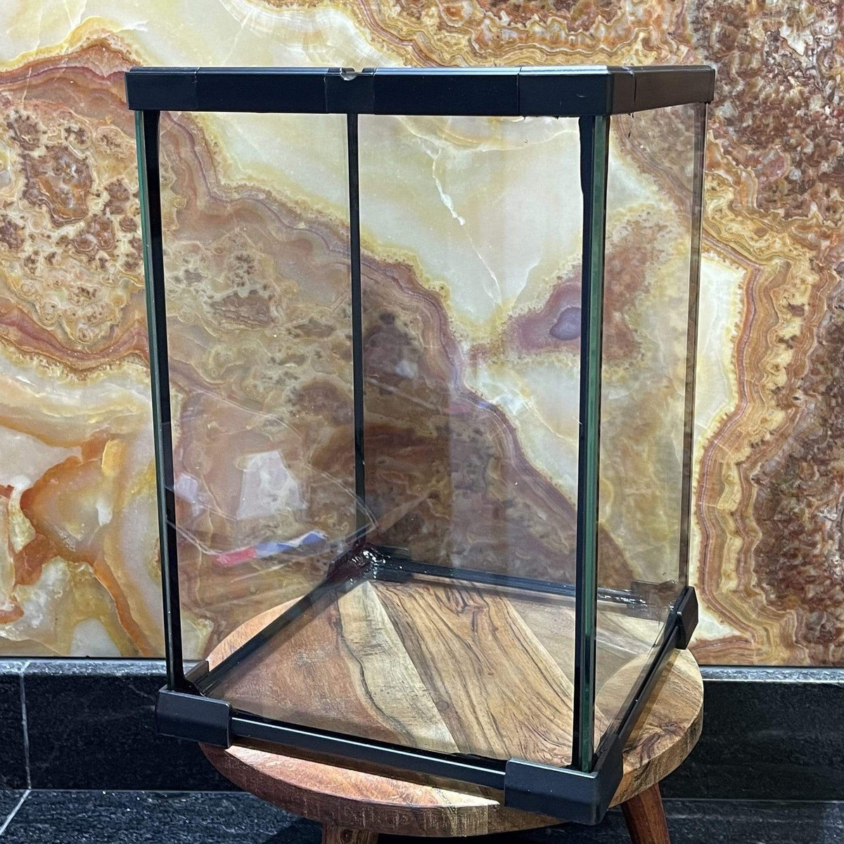 Nano Glass Habitat 21 × 21 × 30cm - Komodo - Tank Terrarium Australia Nano Habitats