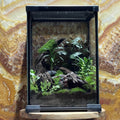 Nano Glass Habitat 21 × 21 × 30cm - Komodo - Tank Terrarium Australia Nano Habitats